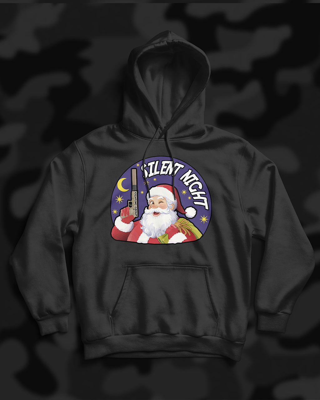 SILENT NIGHT HOODIE.