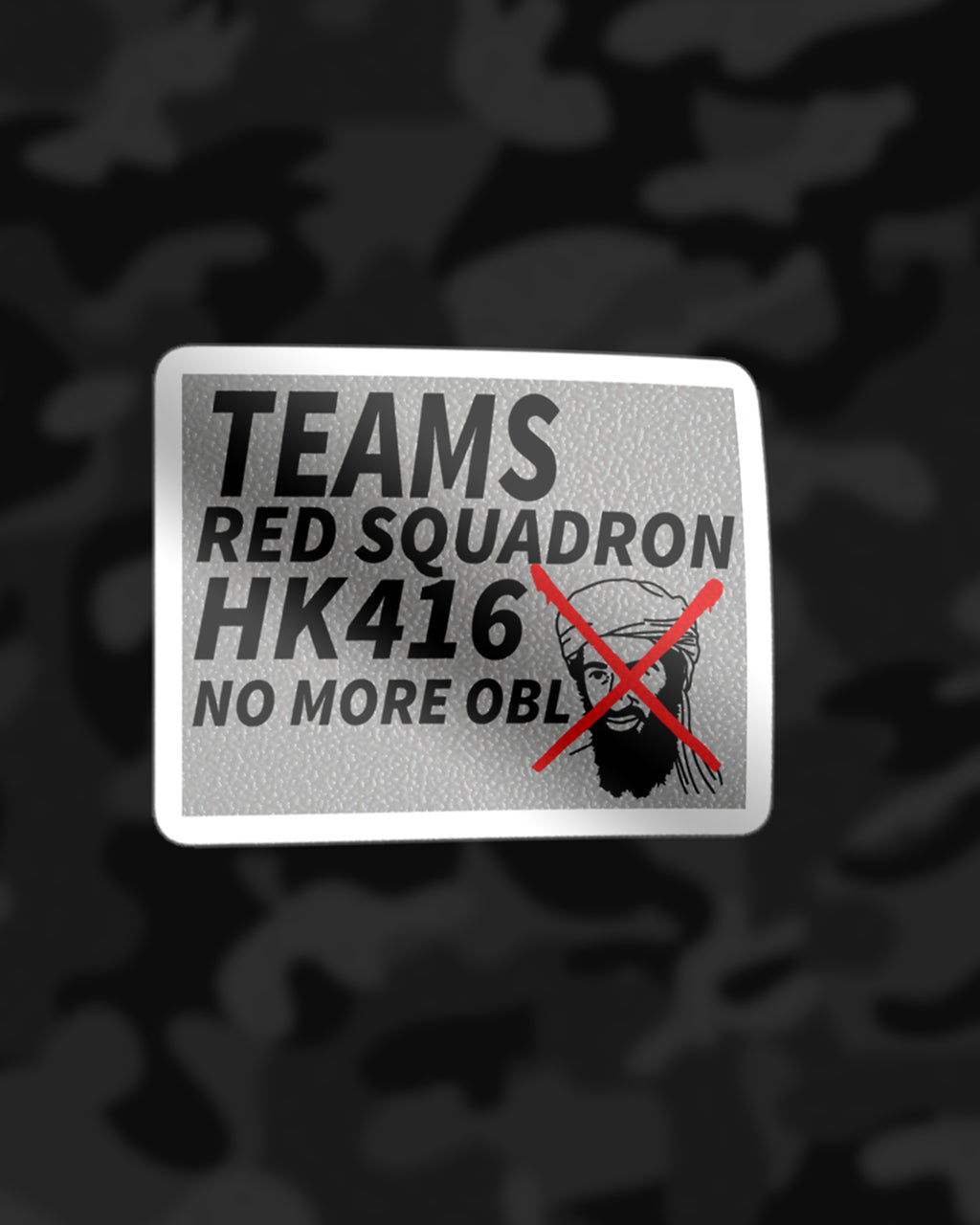 TEAMS N SHIT STICKER.