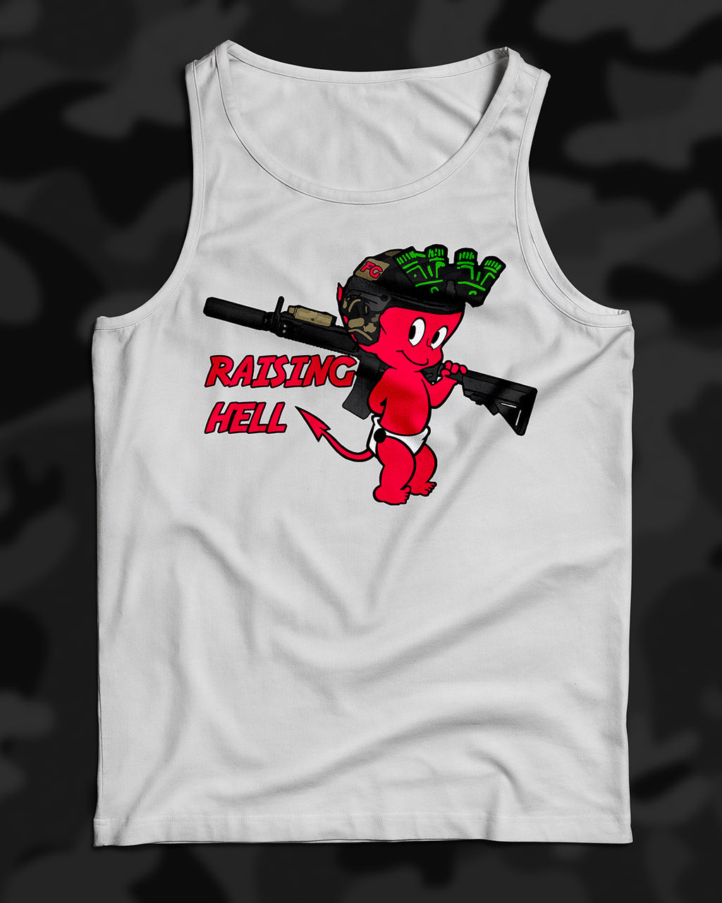 RAISING HELL TANK.